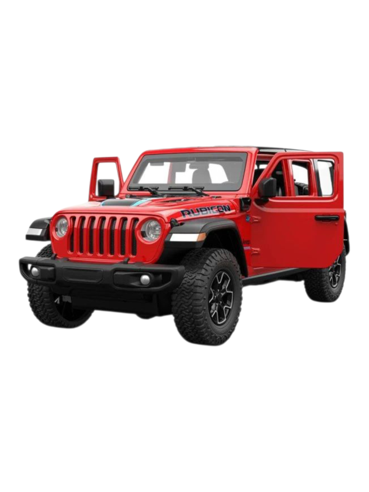 Rastar Jeep Wrangler Rubicon 4xe 1:24 Scale Diecast