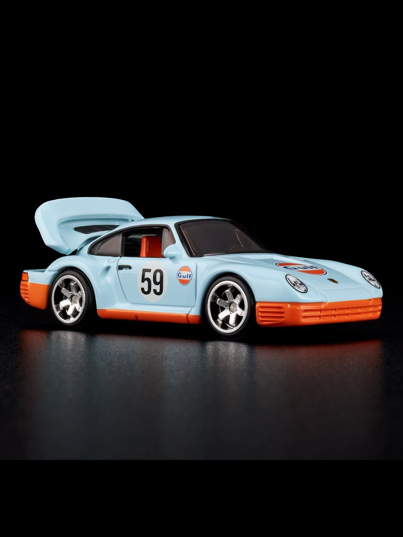 HotWheels Gulf 1986 Porsche 959 RLC 1:64 Scale
