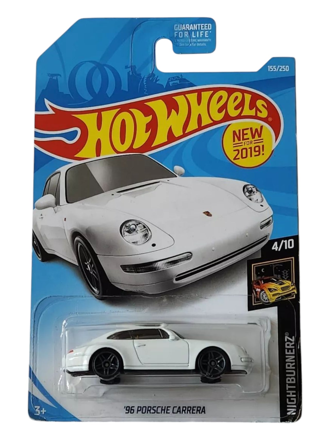 Hotwheels '96 Porsche Carrera imported mainline 1:64 Scale