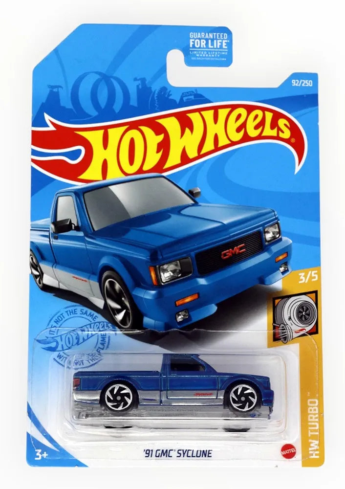 Hotwheels 91 GMC Syclone Imported Mainline 1:64 Scale JBB89-N7C5