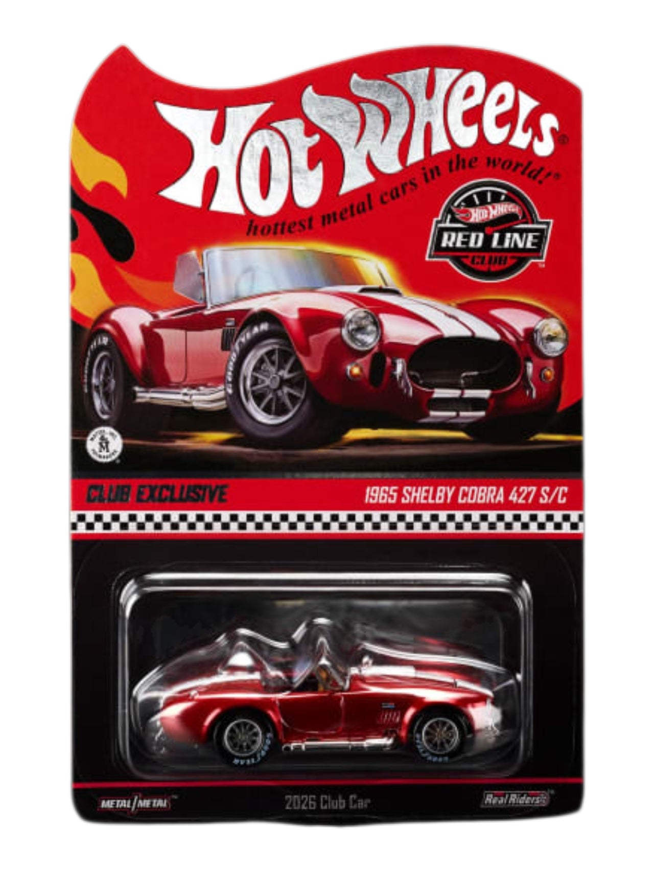 HotWheels RLC Exclusive Membership Car 1965 Shelby Cobra 427 S/C 1