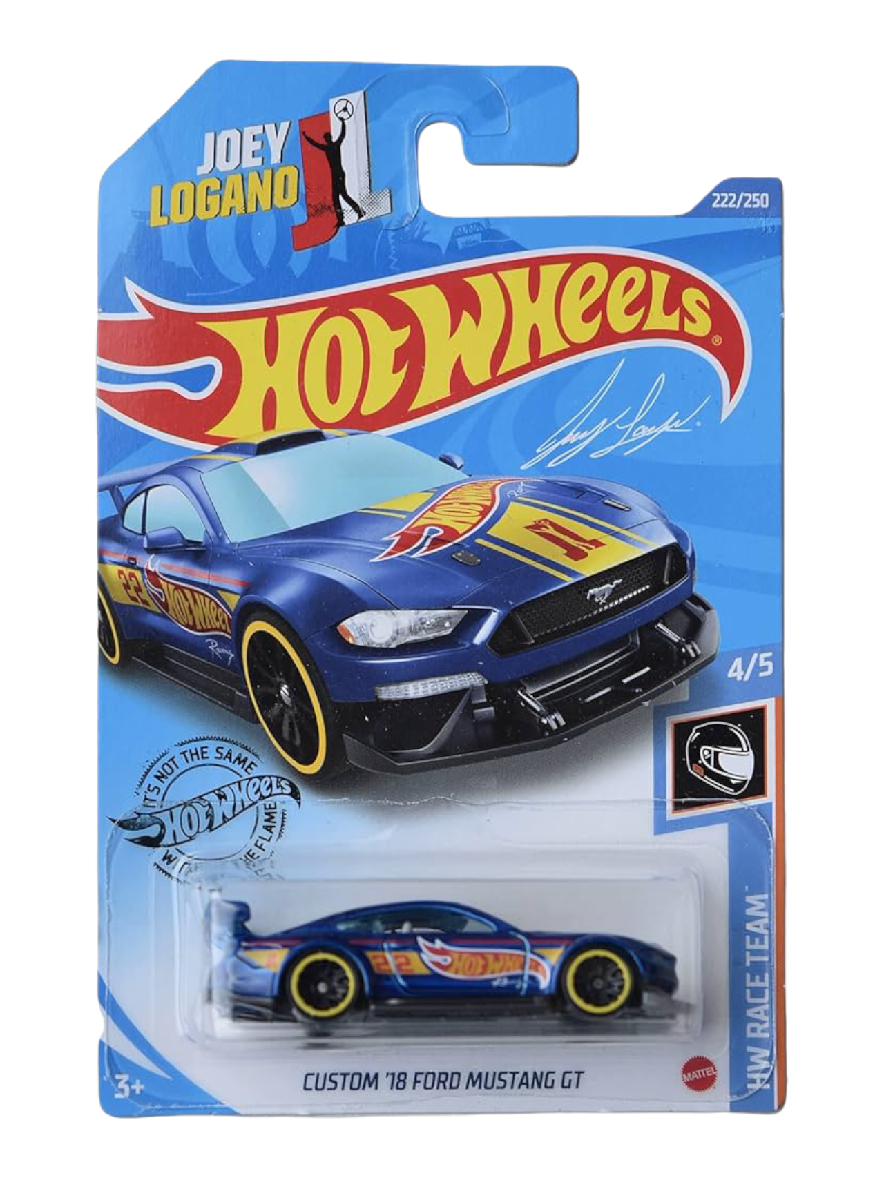 Hotwheels Custom 18 Ford Mustang GT Imported Mainline 1:64 Scale GHC59-D7C6