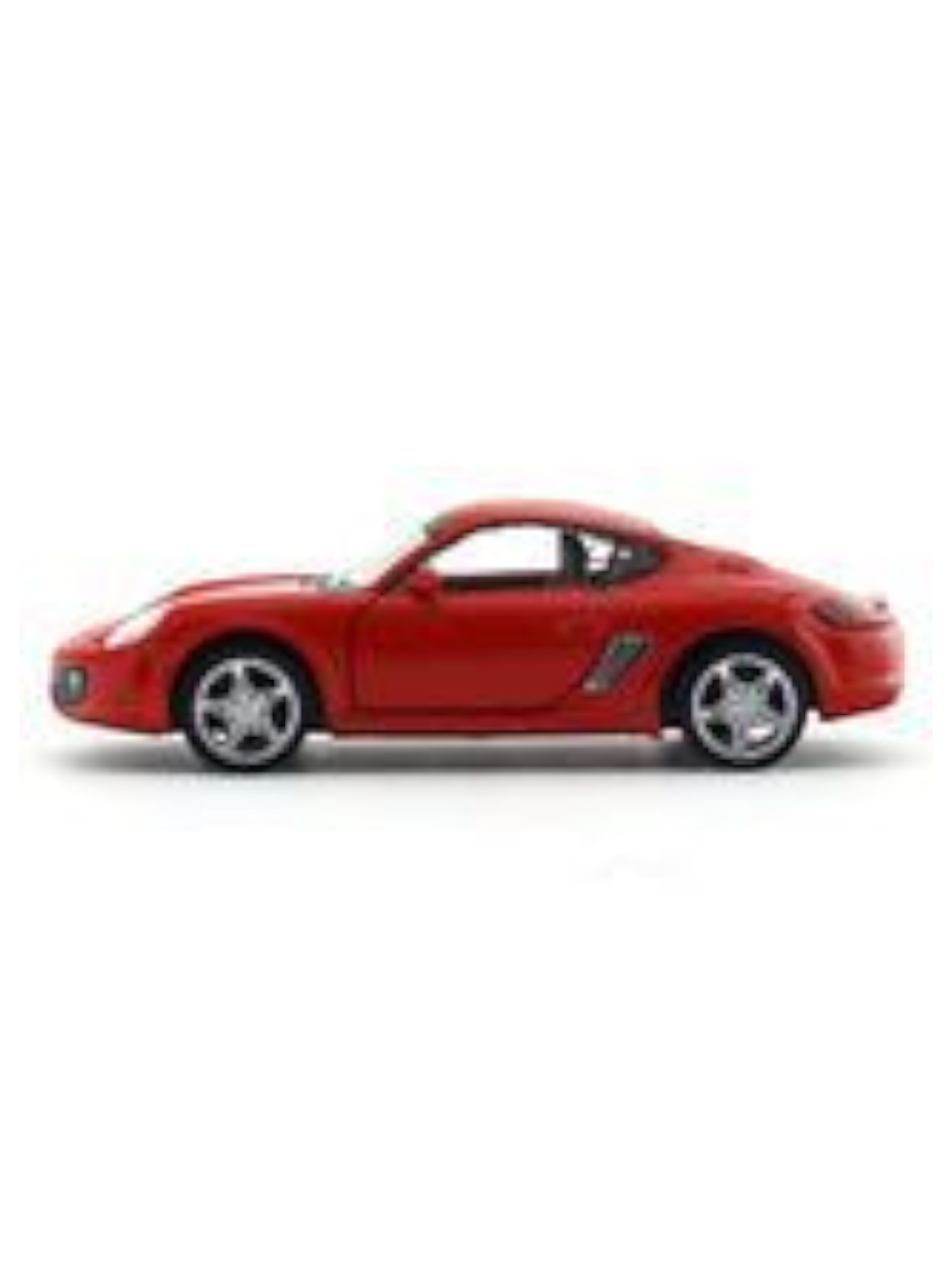 Porsche Cayman S Red 1:32 MSZ licensed pullback diecast Scale Model car