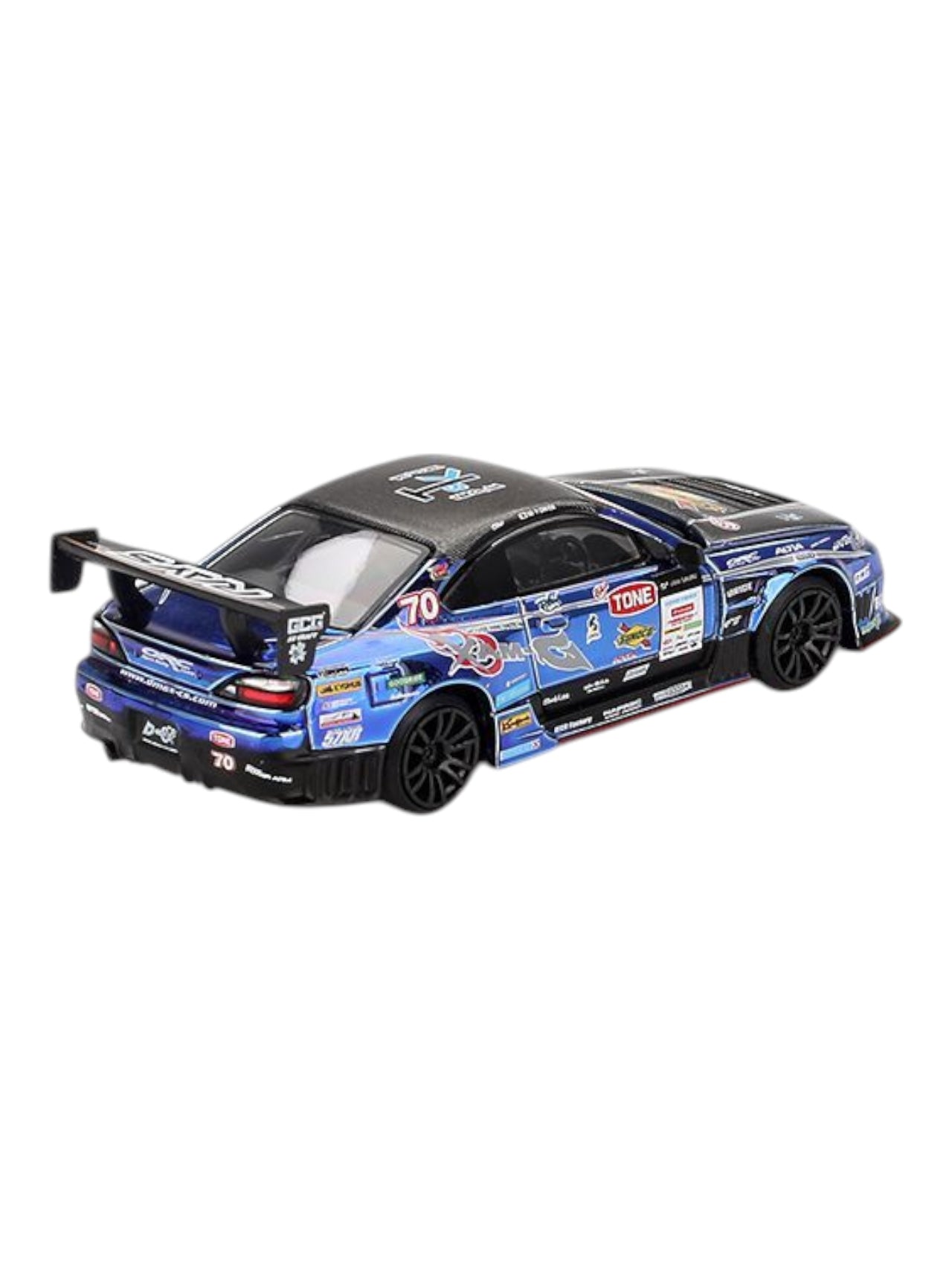 Mini GT Nissan Silvia (S15) D-Max #70 (D-Max Racing 2023 D1 Grand Prix Code-855 1:64 Scale