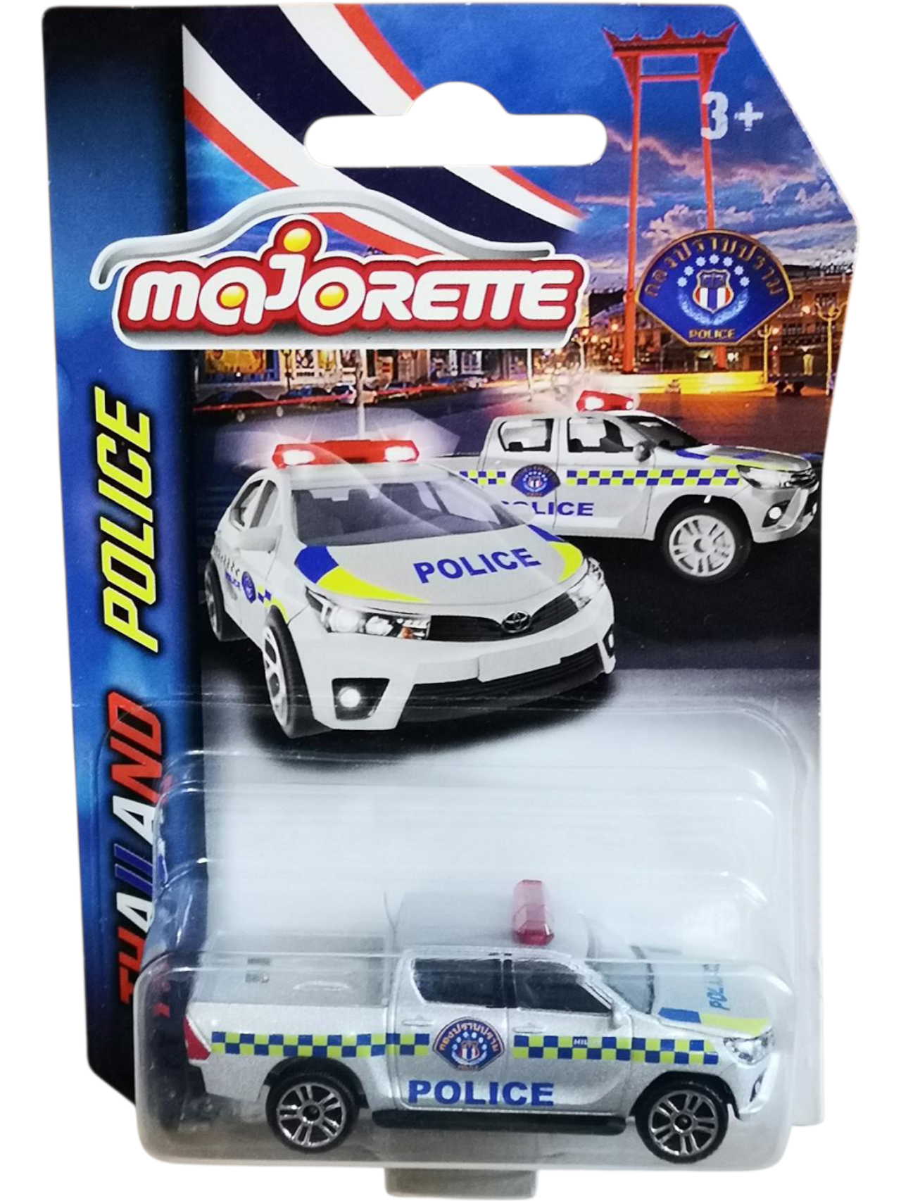 Majorette THAILAND Police Imported 1:64 Scale BK230318