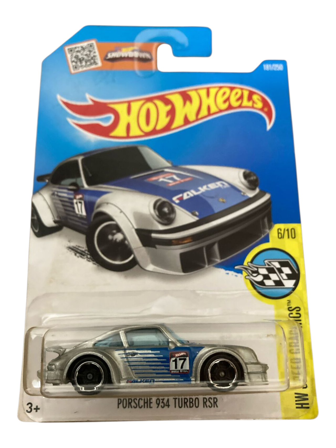 HotWheels porsche 934 Turbo RSR Imported mainline 1/64 Scale