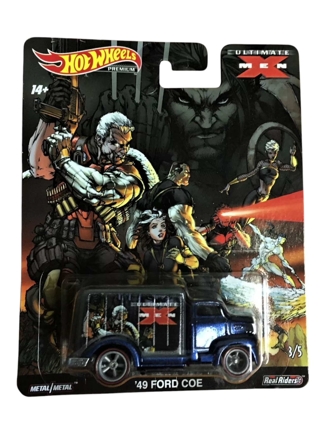 HotWheels Ultimate X-Men 49 Ford COE Imported Premium 1:64 Scale
