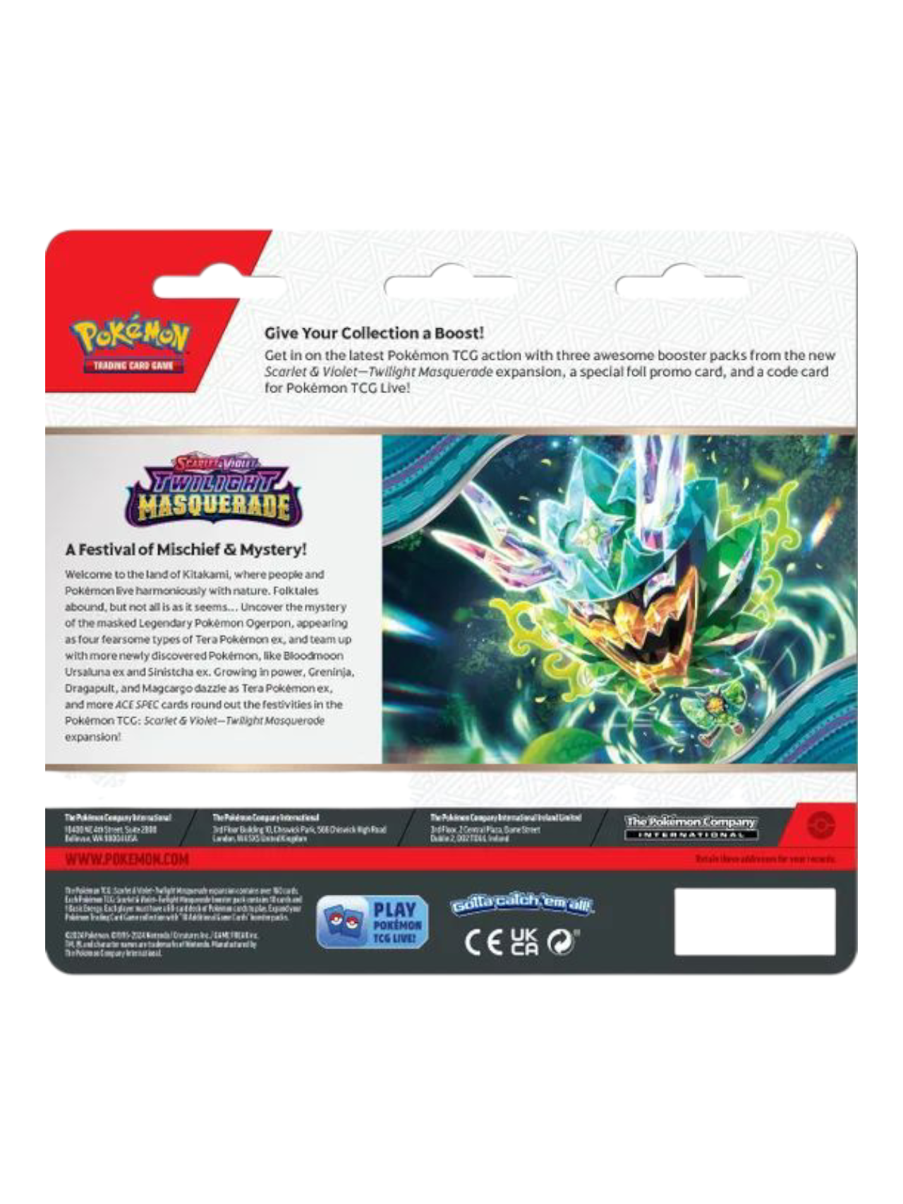 Pokemon Scarlet and Violet Twilight Masquerade (English)