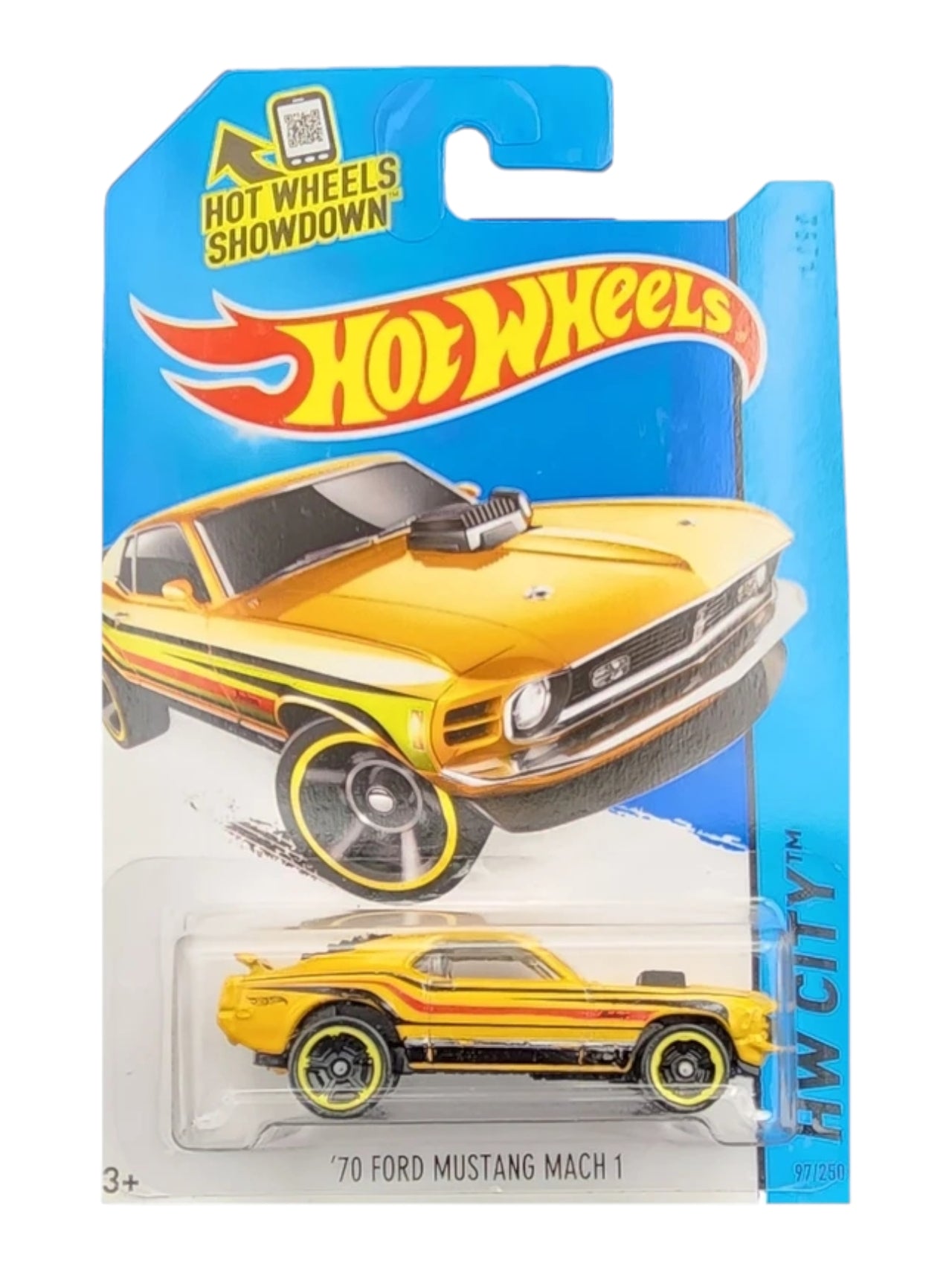 Hot Wheels 70 ford mustang mach 1 imported mainline 1/64 Scale