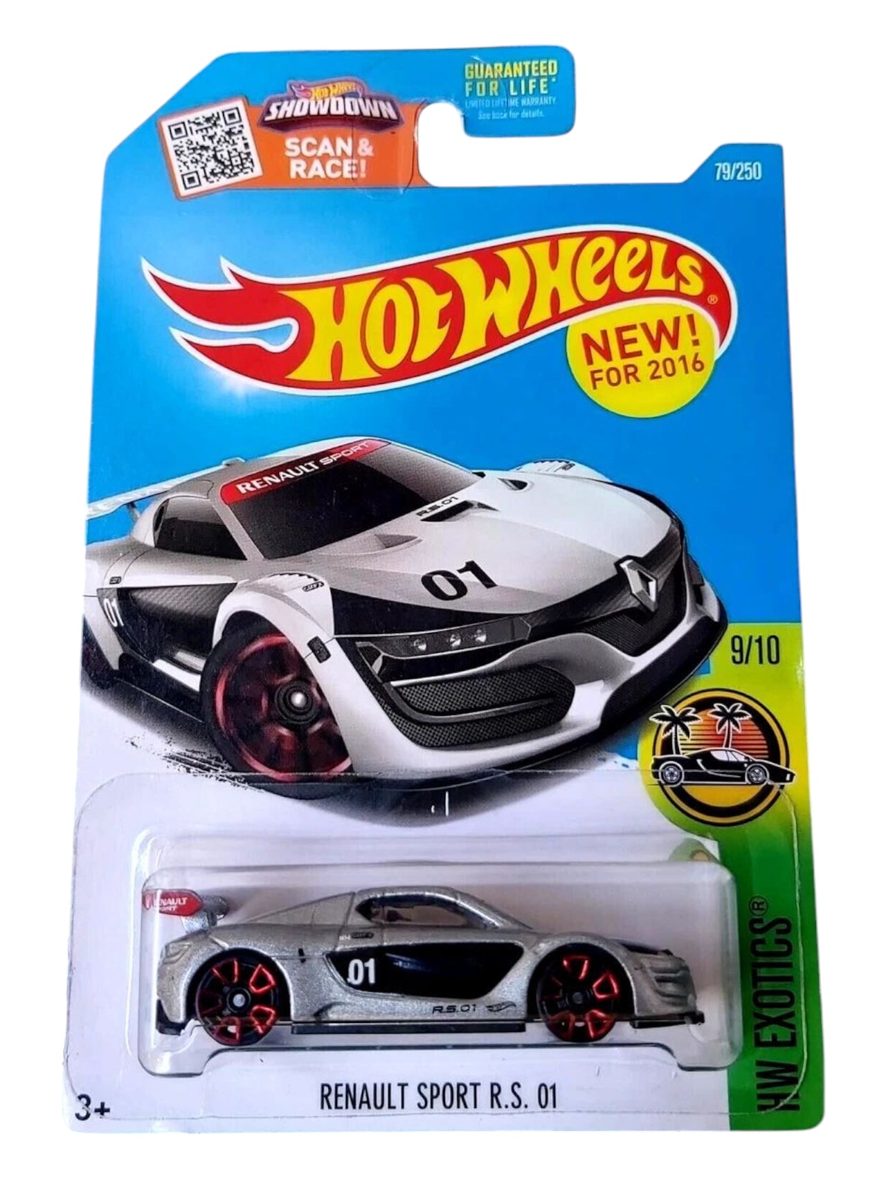 HotWheels Renault Sports R.S. 01 Imported Mainline 1:64 Scale