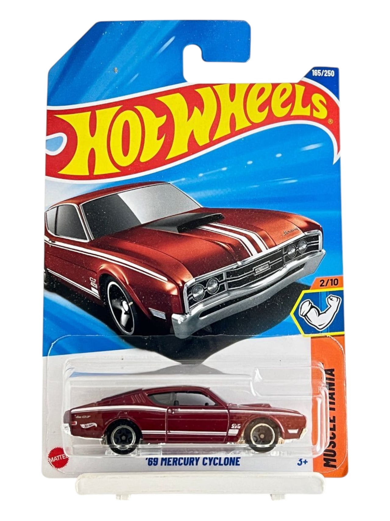 Hotwheels '69 mercury cyclone imported mainline 1:64 Scale