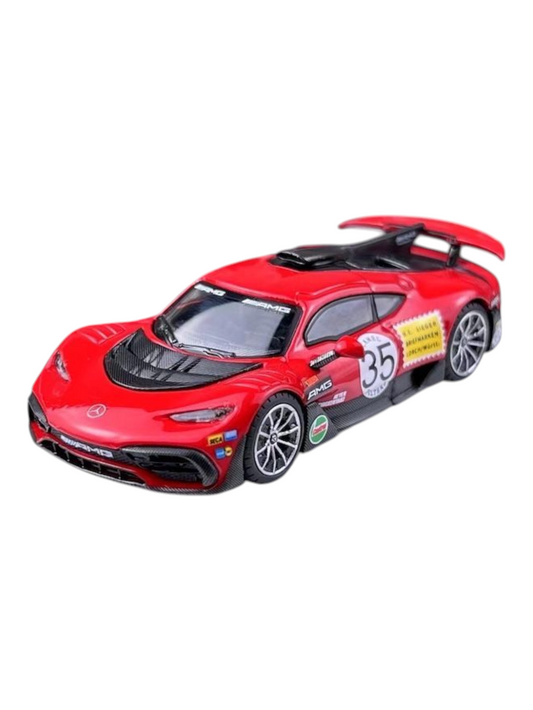 TPC Mercedes AMG One Super Racing Sports 1:64 Scale (With Acrylic Case)