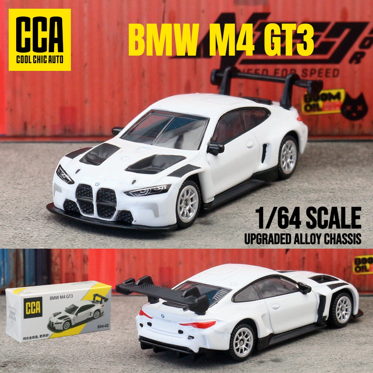 CCA BMW M4 GT3 1:64 Scale official license product
