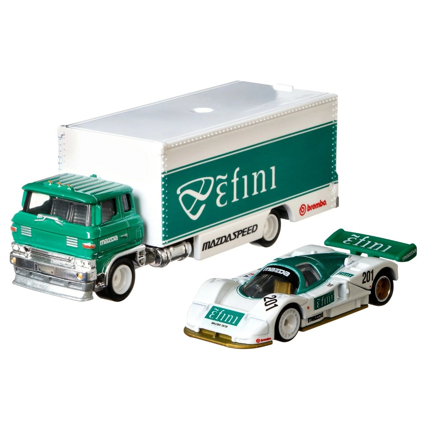 Hotwheels Team Transport Mazda 787B Sakura Sprinter Premium imported 1:64