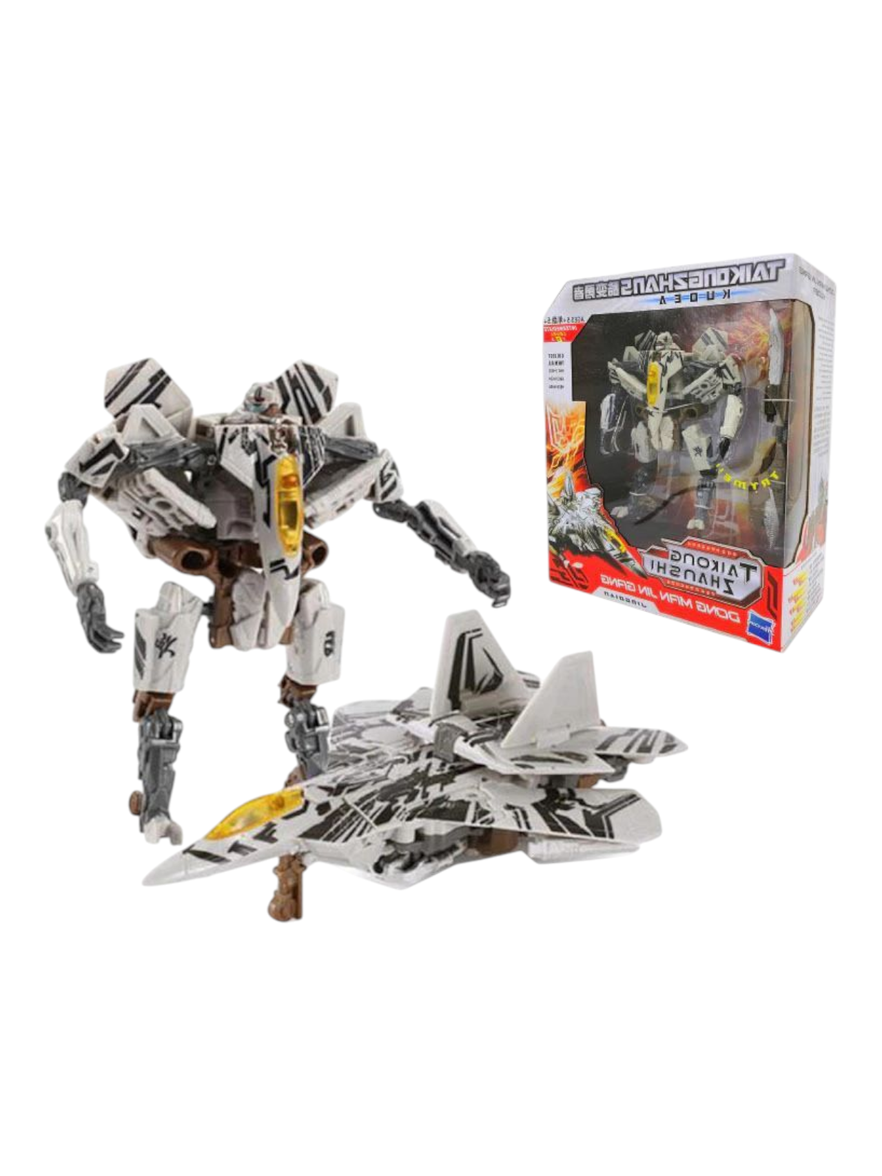 Transformers Star Scream 2 in 1 Robot and Jet (Size 18 cm)