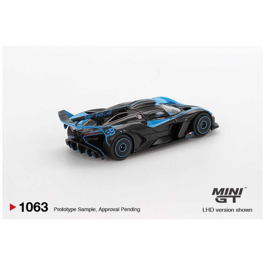 Mini GT Bugatti Bolide Presentation ( code-1063 ) Imported 1:64 Scale