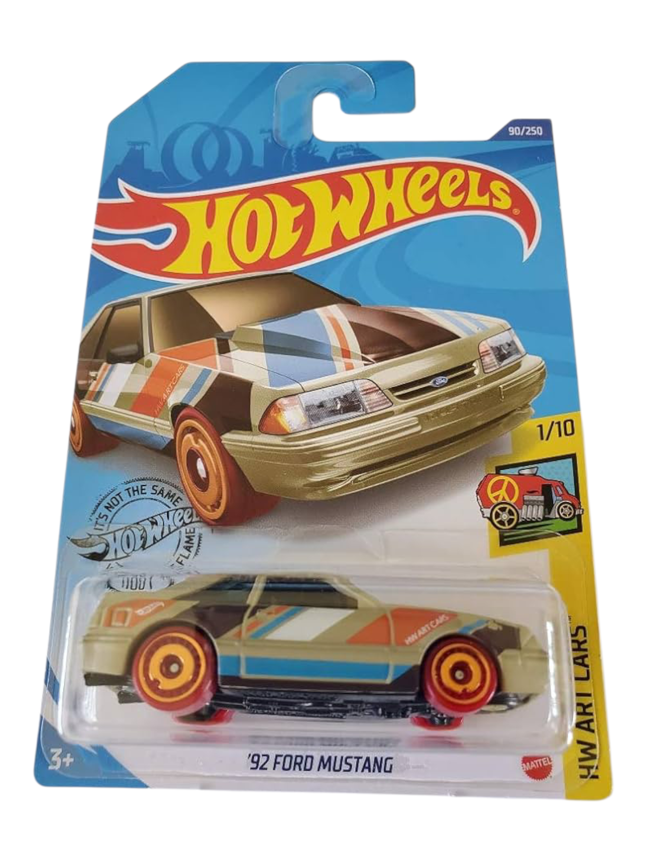 Hotwheels 92 Ford Mustang Imported Mainline 1:64 Scale GHF95-D7C6