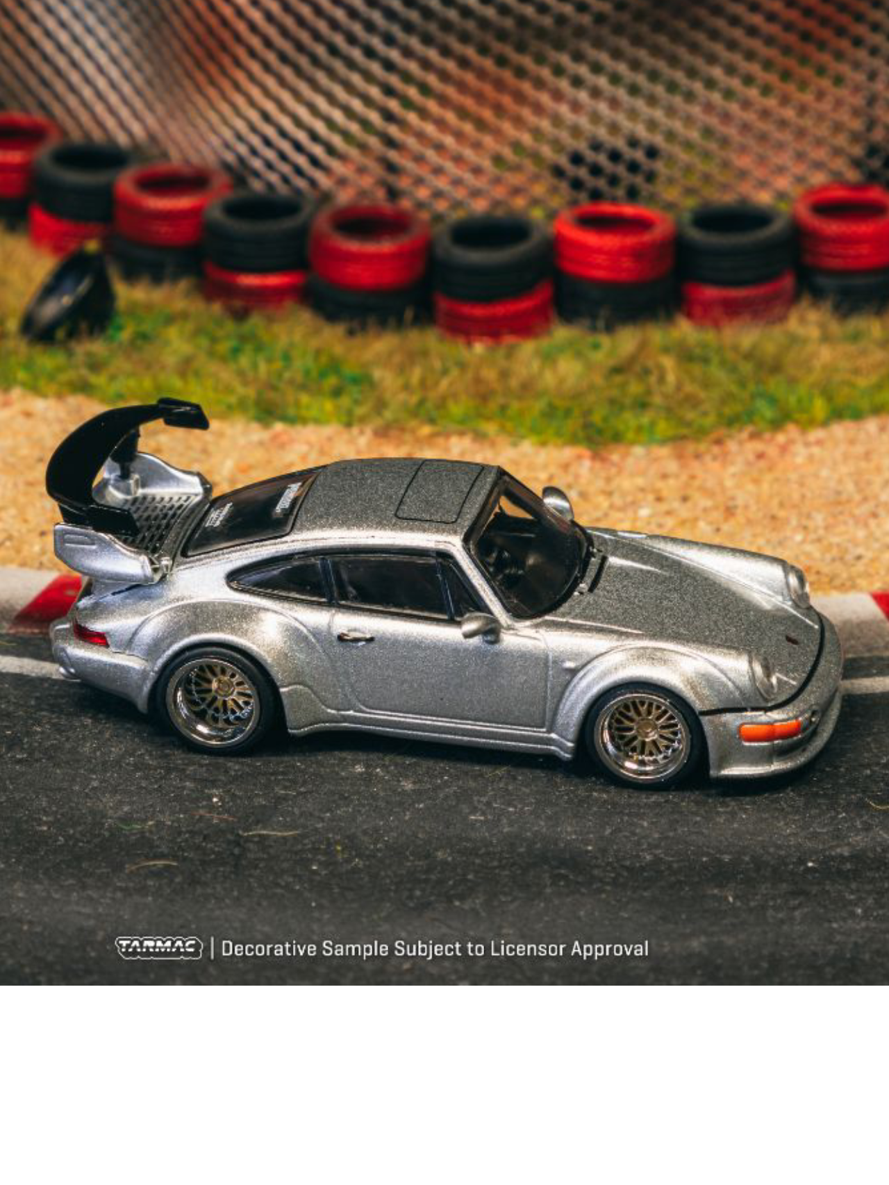 Tarmac Works Rauh-Welt Begriff Porsche RWB 964 1:64 Scale (With Acrylic Case)