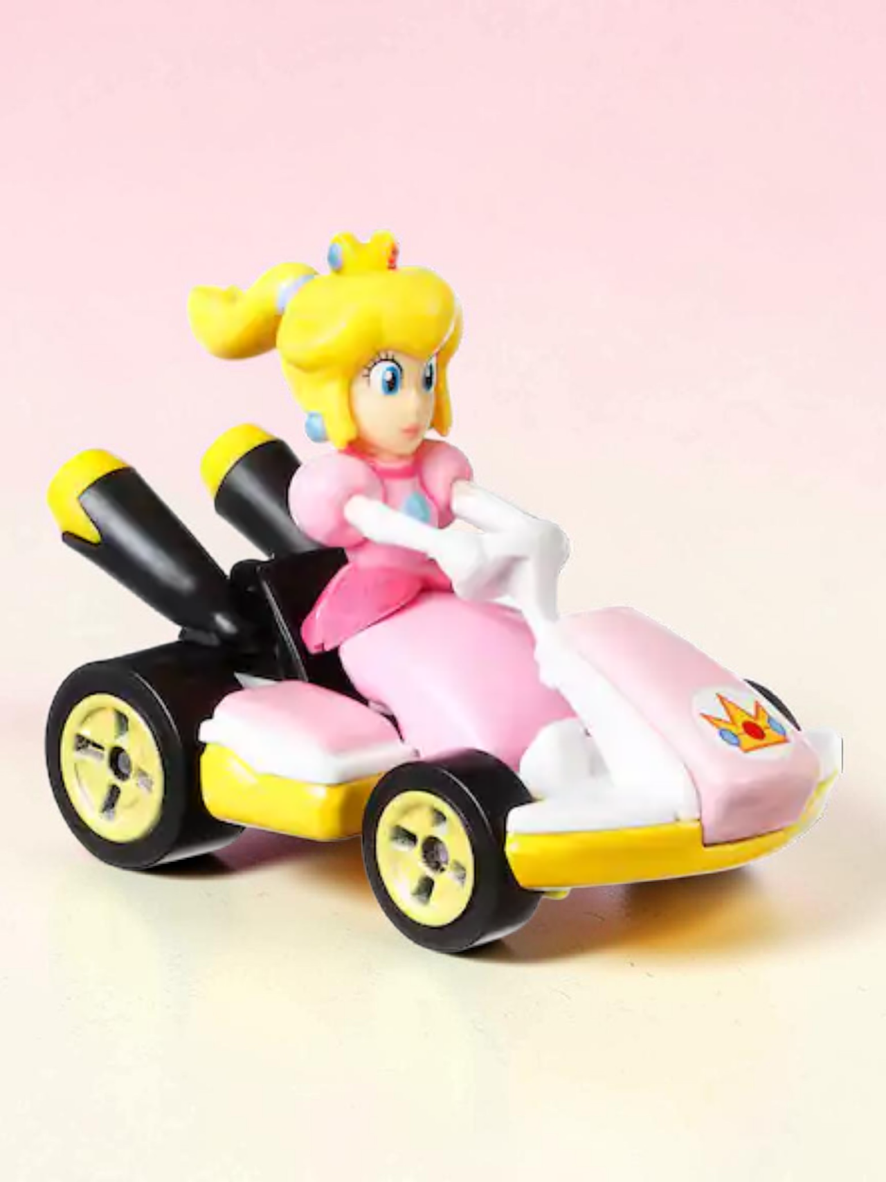 HotWheels Mariokart 4 Pack Diecast Princess peach rosalina Mario Luigi