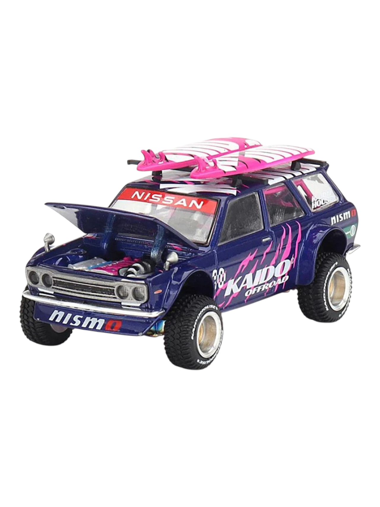 Mini GT Kaido House Datsun 510 4x4 Wagon Kaido Offroad V2 1:64 Scale