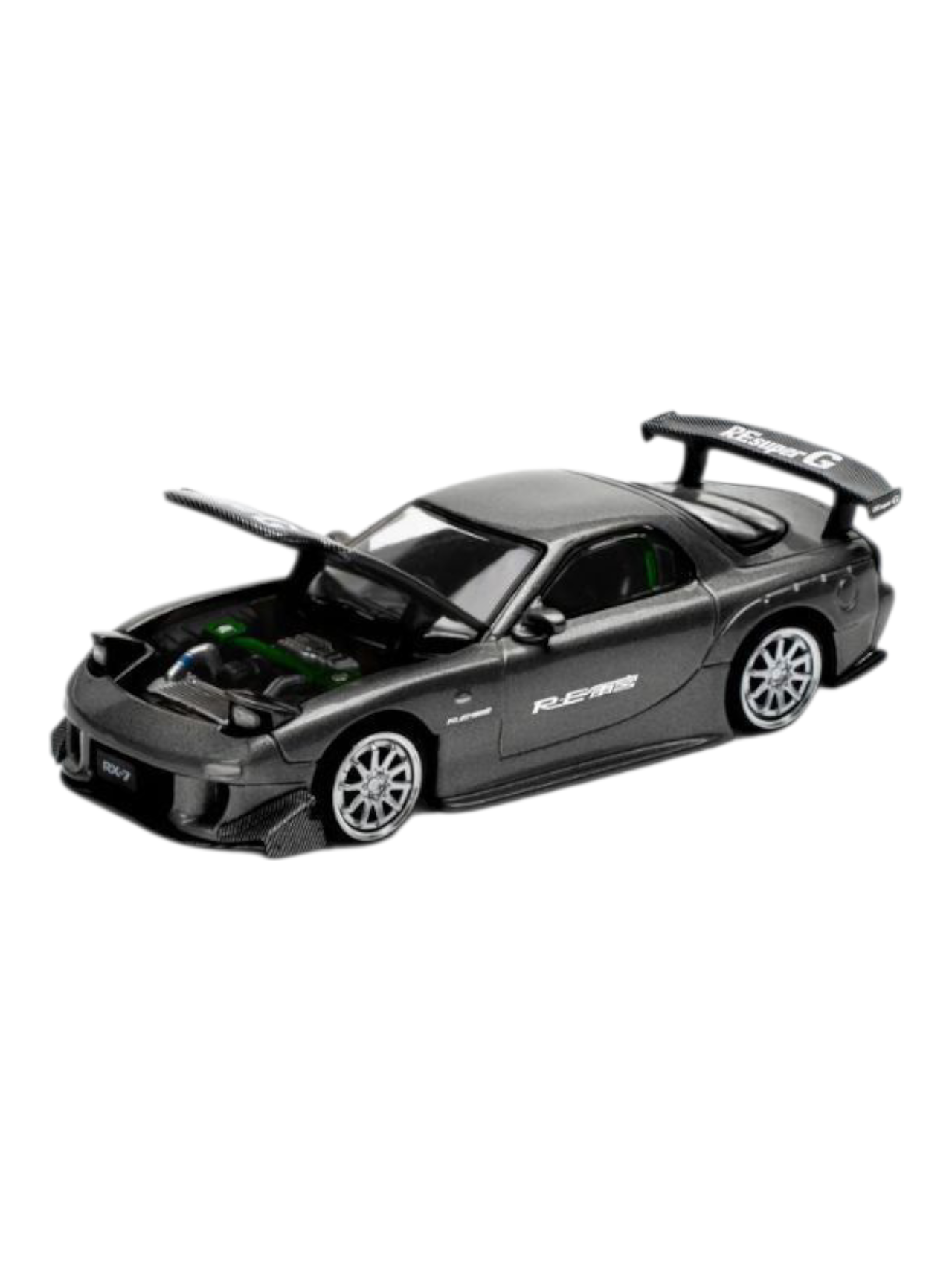 Pop Race PR64-255 Mazda RX7 RE-Amemiya 1:64 Scale