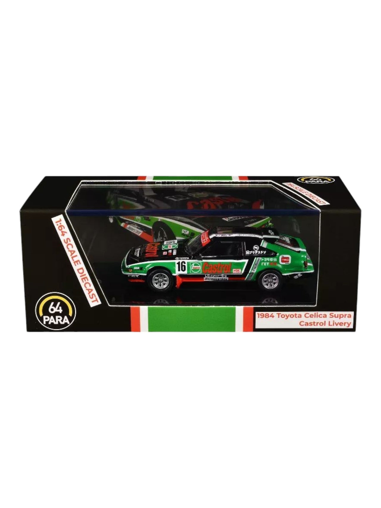 Para64 1984 Toyota celica supra Castrol livery 1:64 Scale