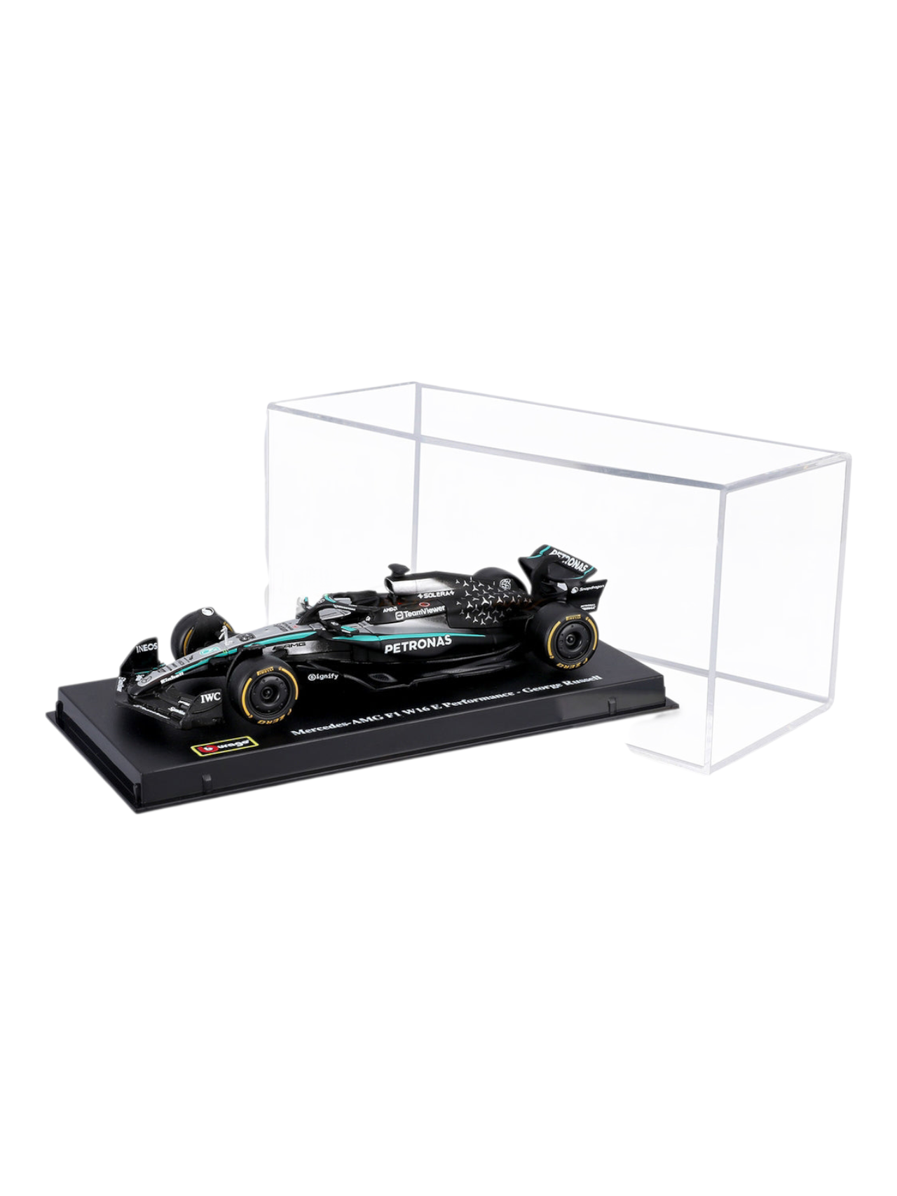 Bburago 2025 Formula 1 ( f1 ) Mercedes-AMG F1 W16 E Performance George Russell 1: 43 Scale #18-38237R