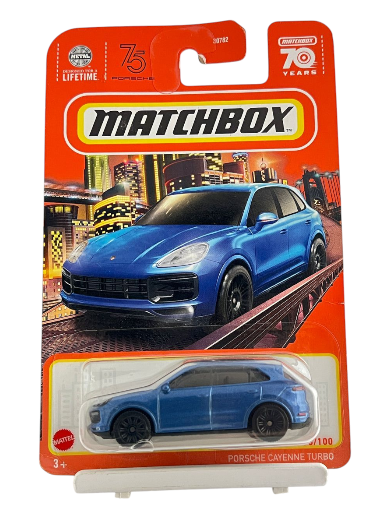 Matchbox Pre-Owned 70 Years Anniversary Porsche Cayenne Turbo Mainline 1:64 Scale