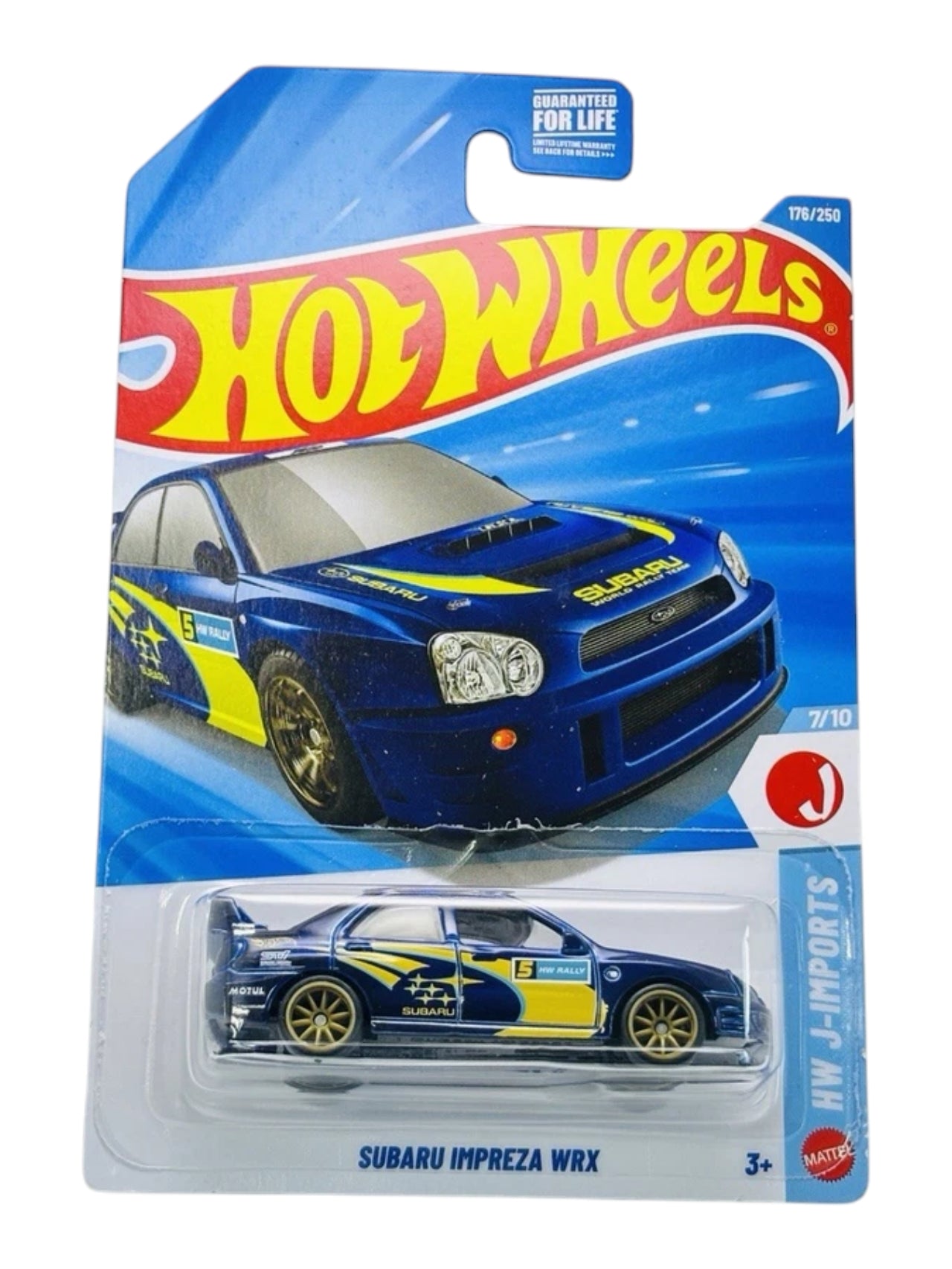 ミニカー Hotwheels STH SUBARU IMPREZA WRX HotWheels 