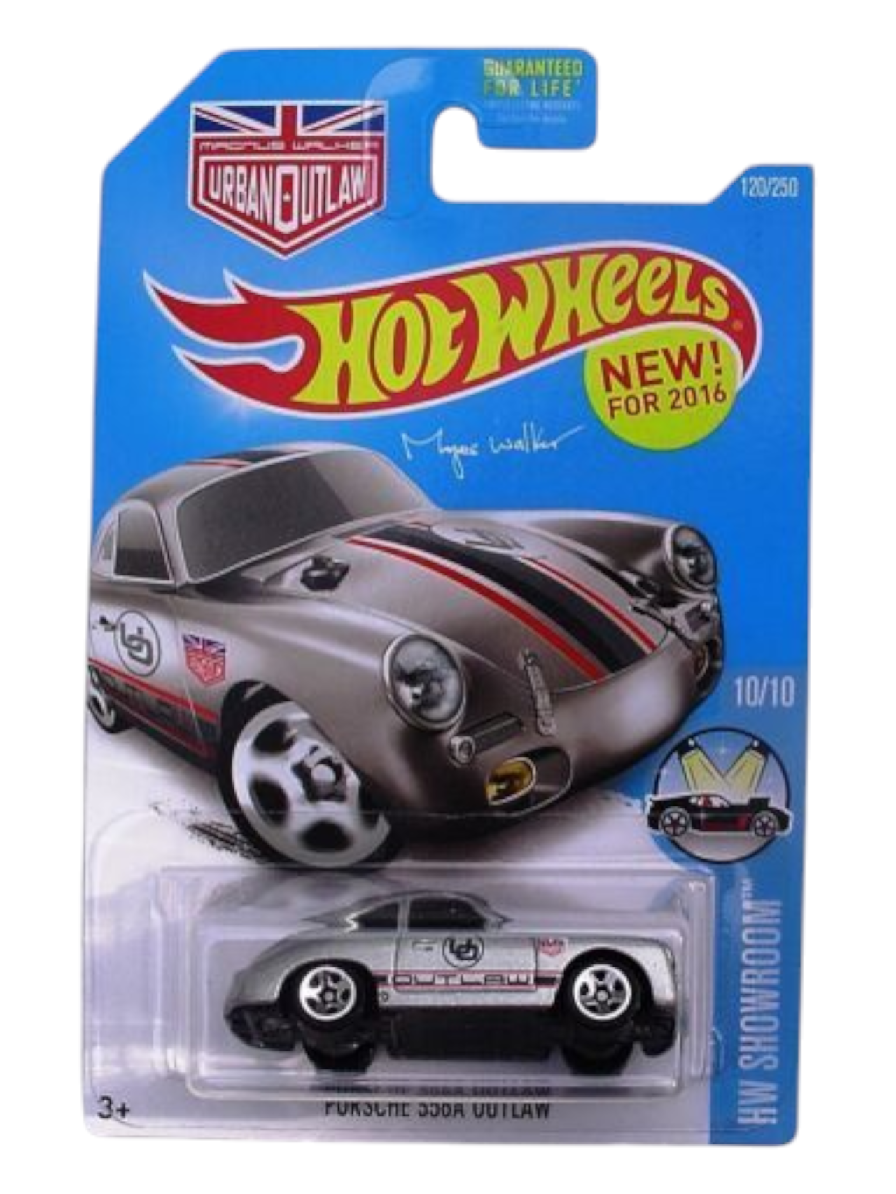 HotWheels Porsche 356A Outlaw Imported Mainline 1:64 Scale