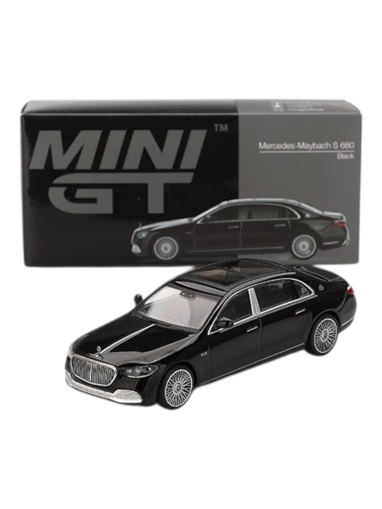 MINI GT Mercedes-Maybach S 680 2台セット Amazon | MINI GT 1:64スケール アメリカ MiJo 限定 メルセデス