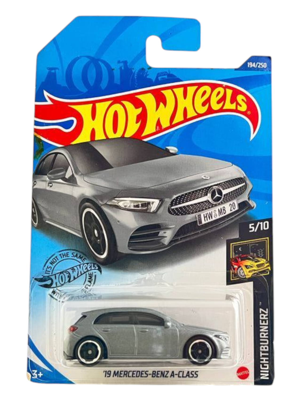 HotWheels 19 Mercedes -Benz A-Class Imported Mainline 1:64 Scale