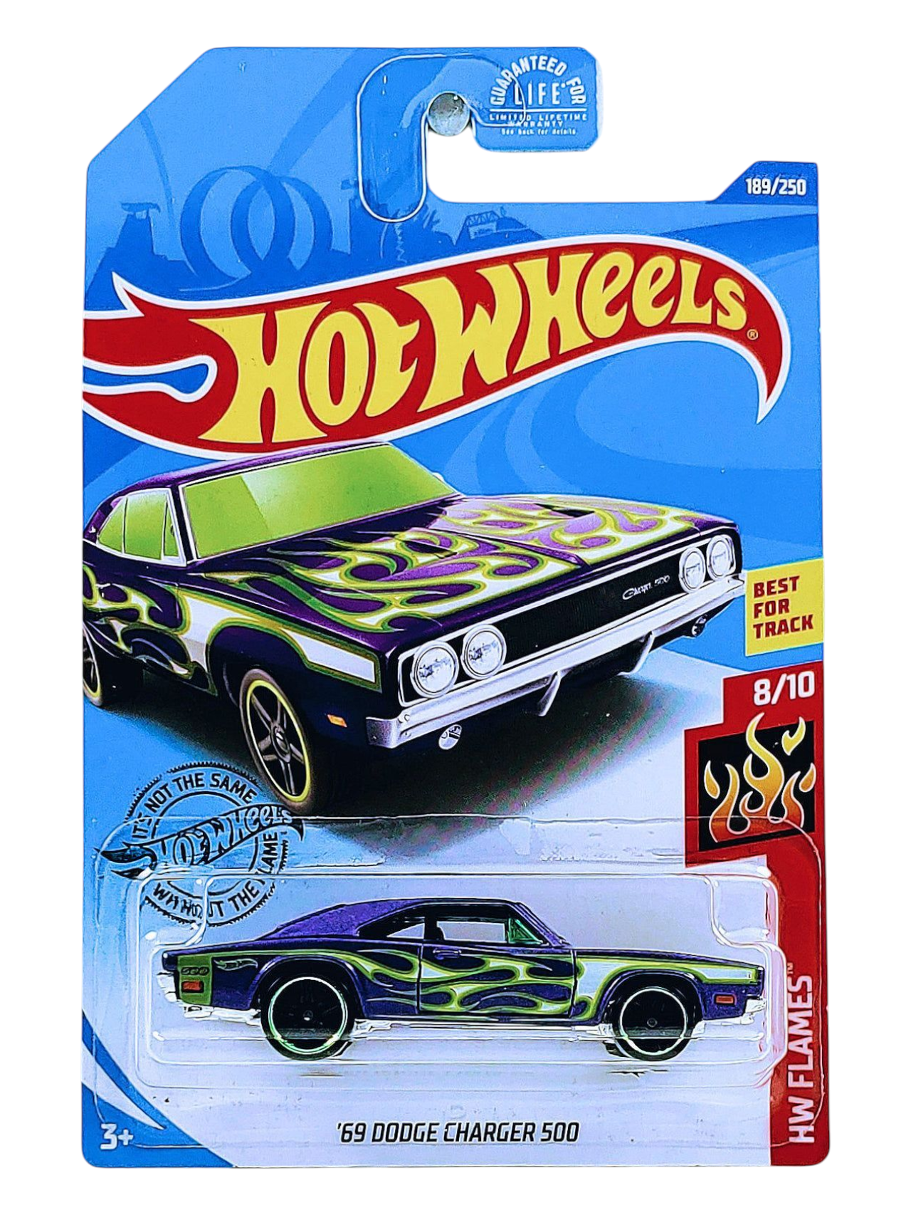 HotWheels 69 Dodge Charger 500 Imported Mainline 1:64 Scale