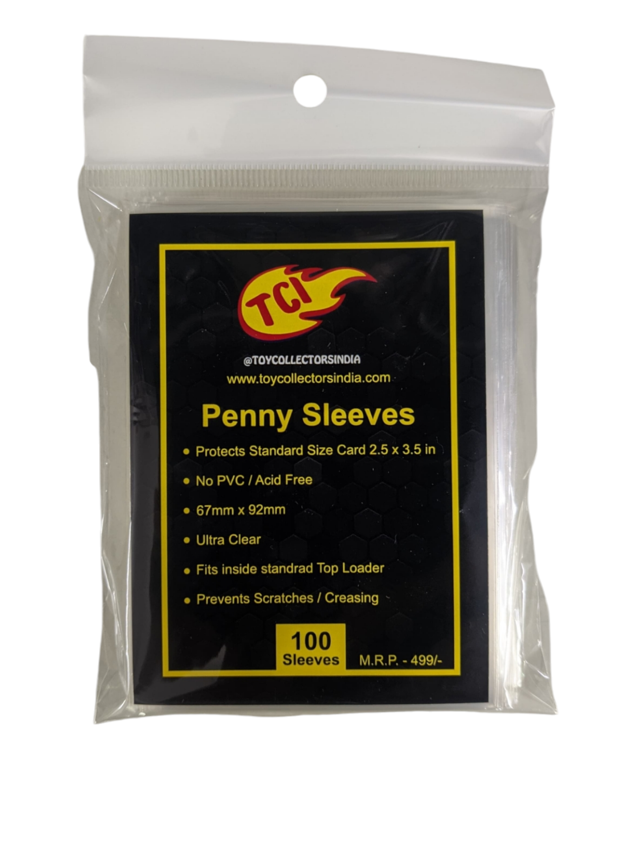 TCI Pokemon Penny Sleeves (Contains 100 sleeves) Toy Collectors India TCI Pokemon Penny Sleeves (Contains 100 sleeves) Toy Collectors India