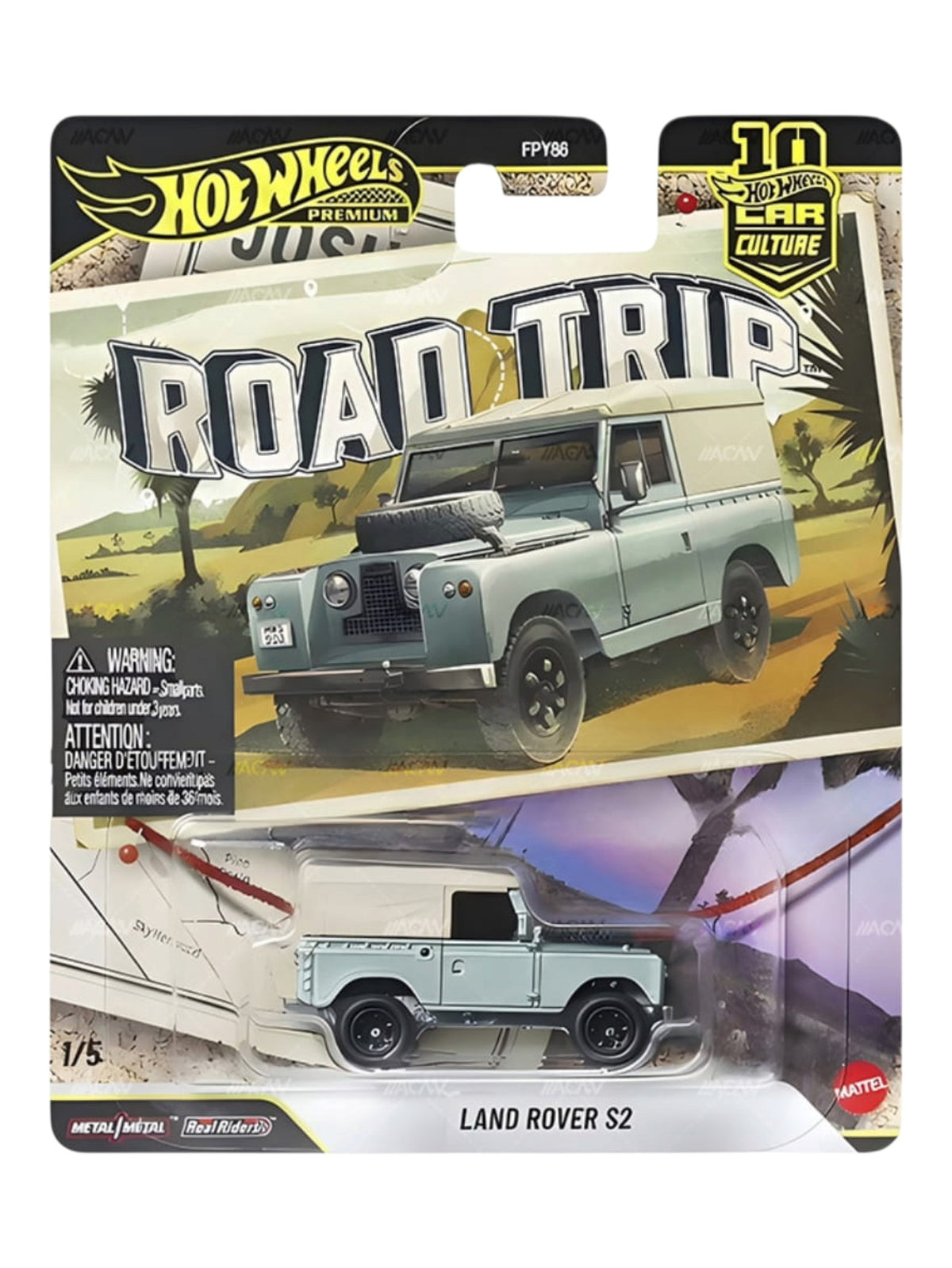HotWheels 'Land Rover S2 Imported Premium 1:64 Scale