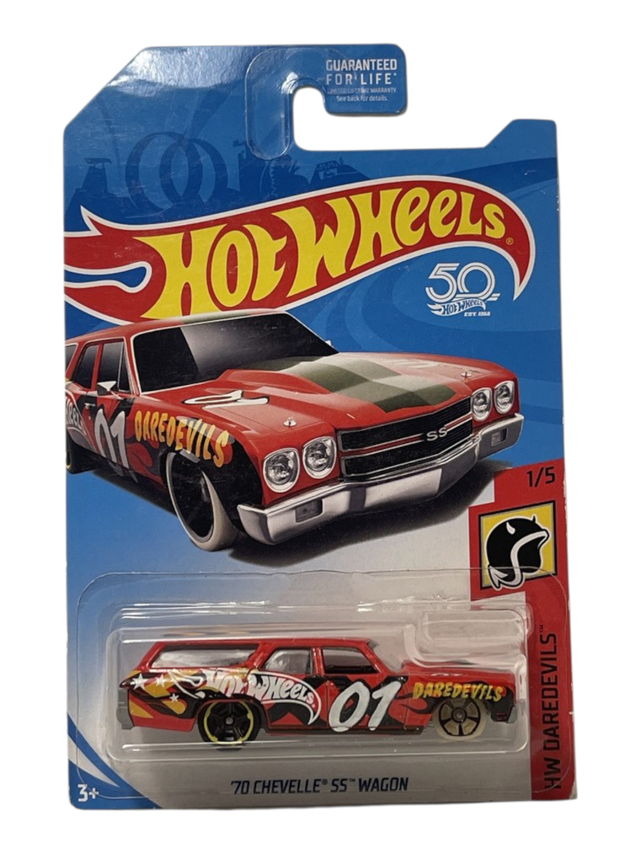 HotWheels 70 Chevelle SS Wagon Imported Mainline 1:64 Scale FJX50-D7C3