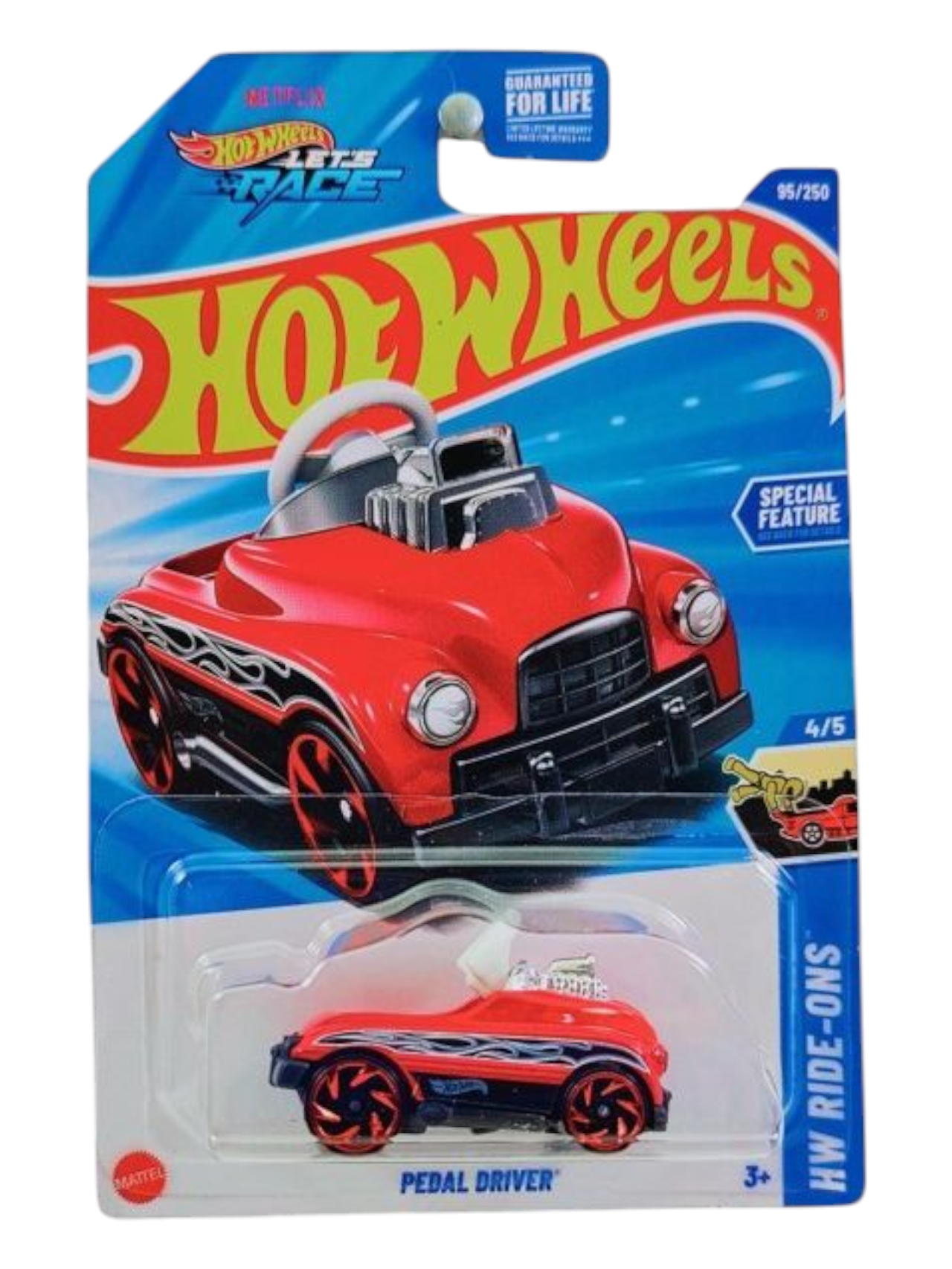 HotWheels Pedal Driver Imported Mainline 1:64 Scale (Treasure Hunt)