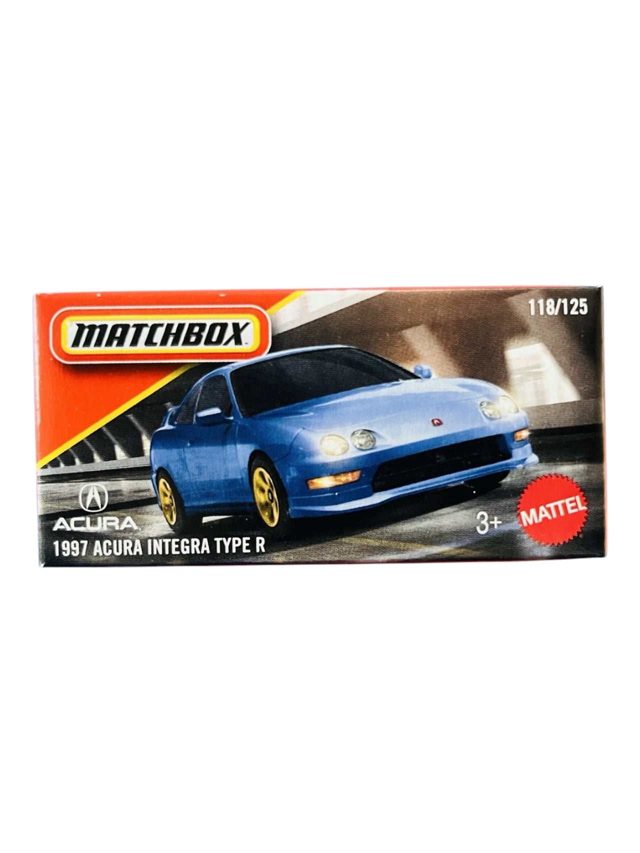 Matchbox Mainline 1997 Acura Integra Type R 1:64 Scale | Mattel 118/125| Collector Edition