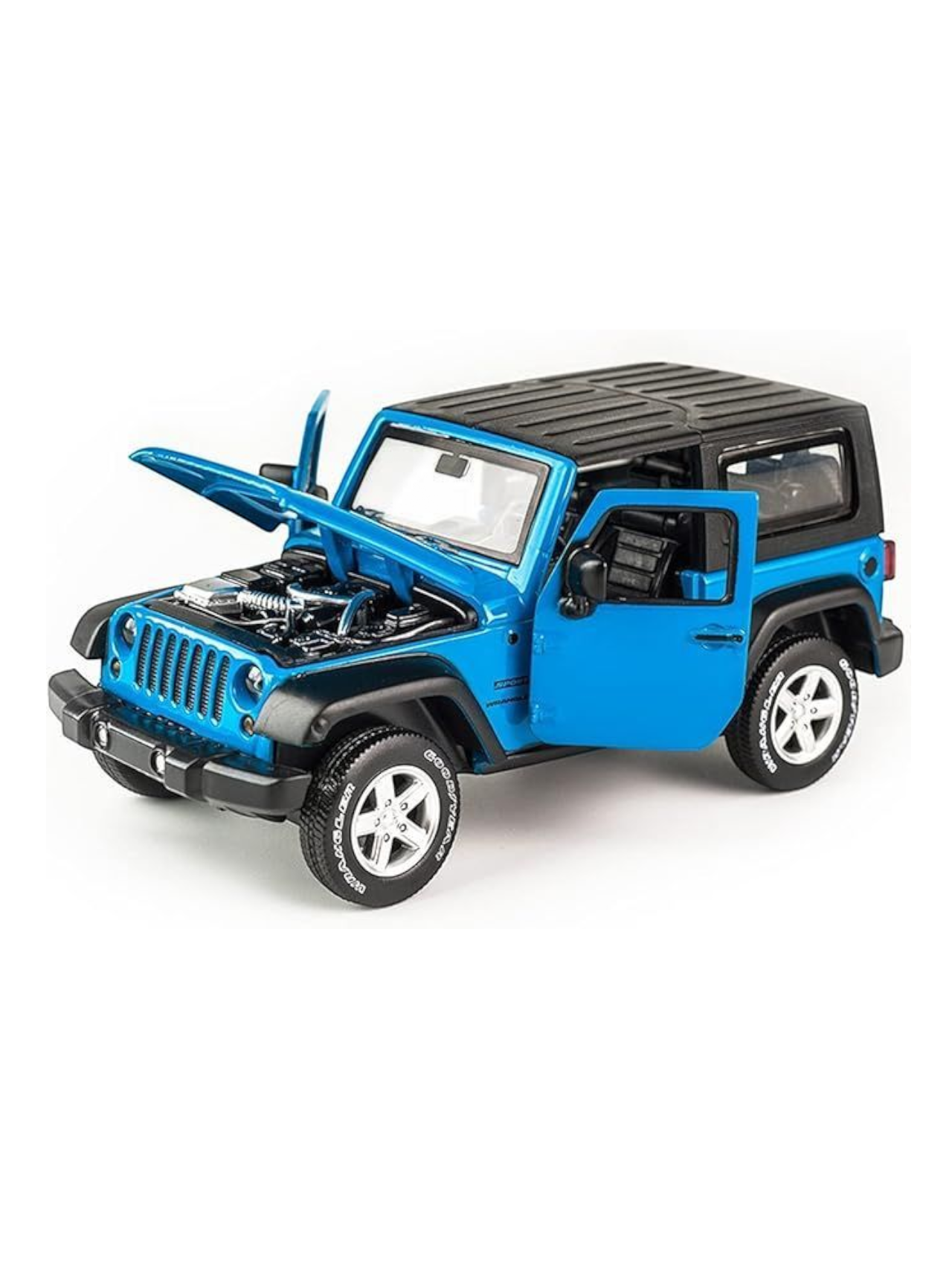 CCA Street Series Jeep Wrangler die-cast model car 1:32