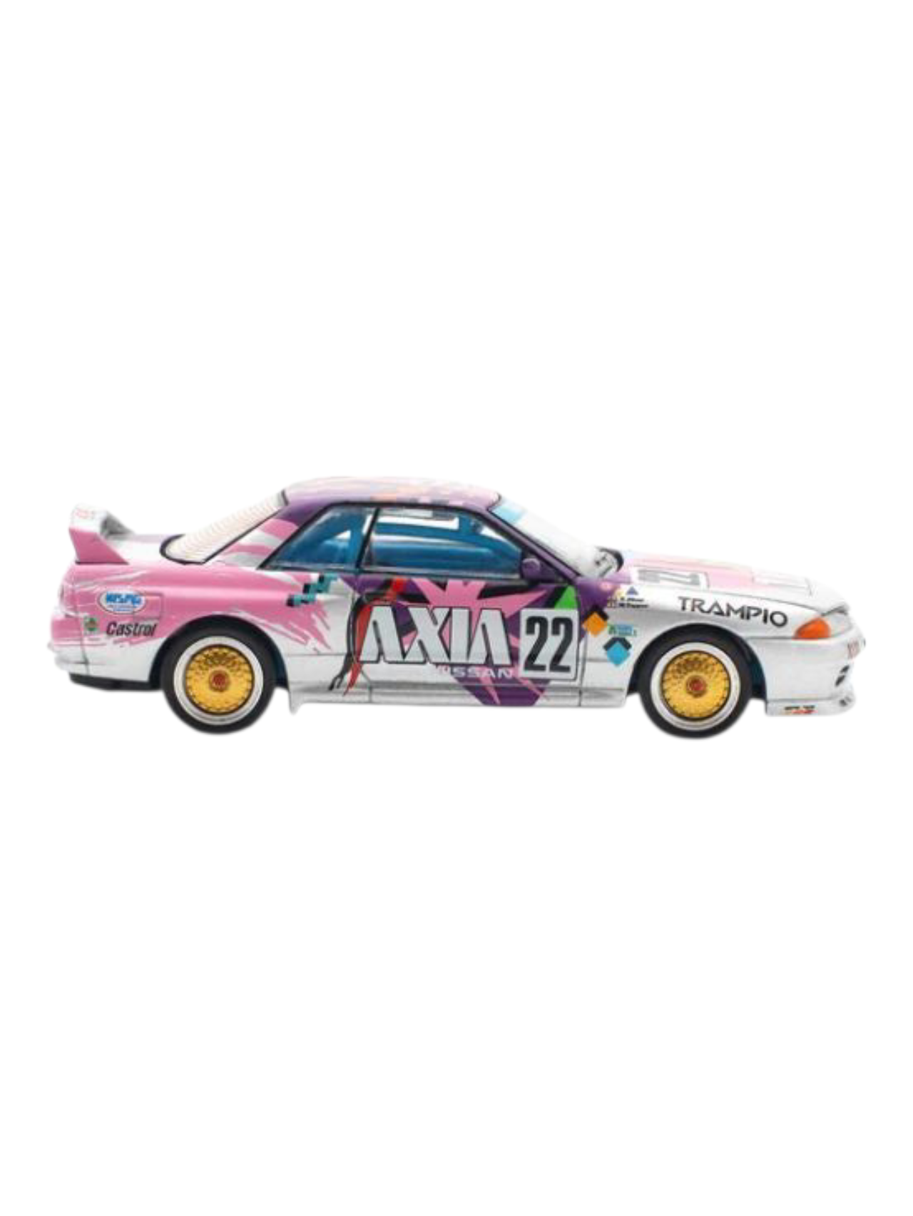 Pop Race Nissan Skyline GTR R32 #Group A PR64-103 1:64 Scale