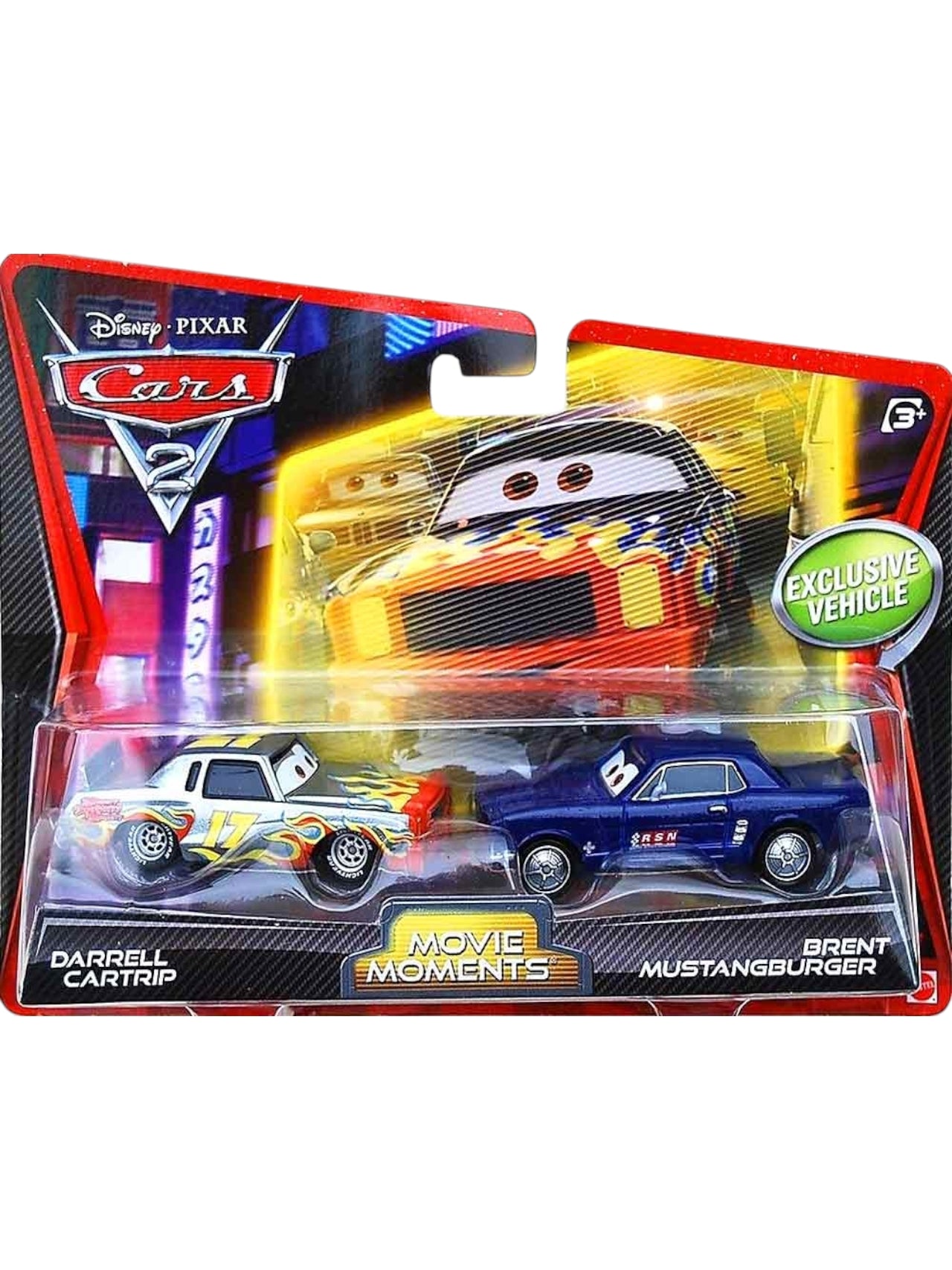 Disney Pixar Cars movie moment momentos de pelicula moments du film Preowned Damaged Card