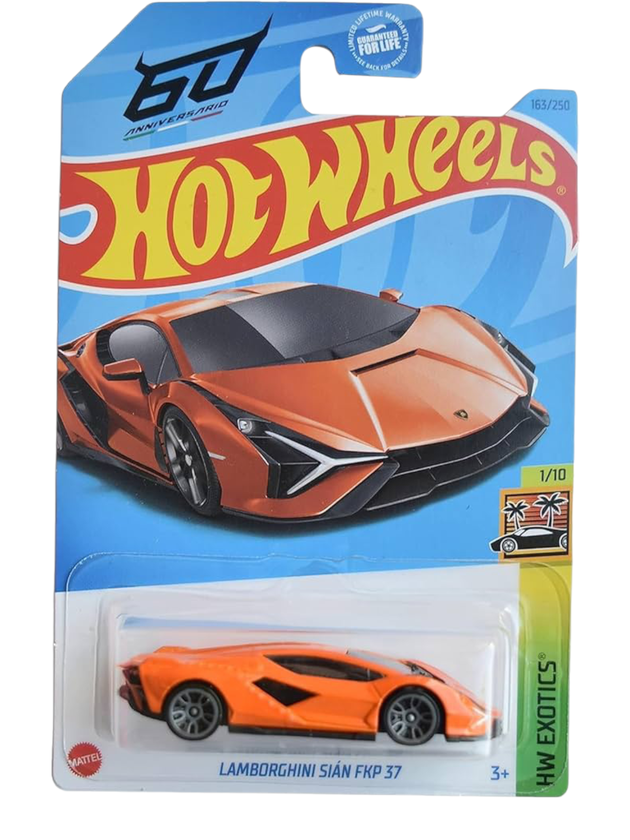 Hotwheels Lamborghini Sian FKP 37 Imported Mainline 1:64 Scale