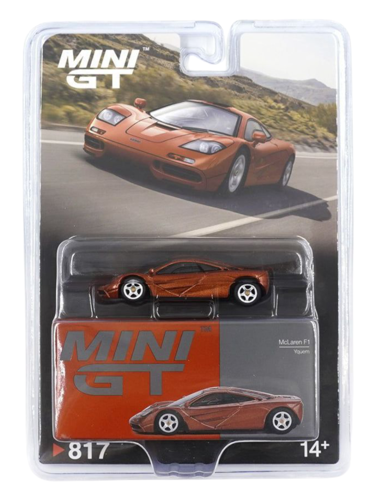 Mini GT Mclaren F1 (Yquem) Code-817 1:64 Scale