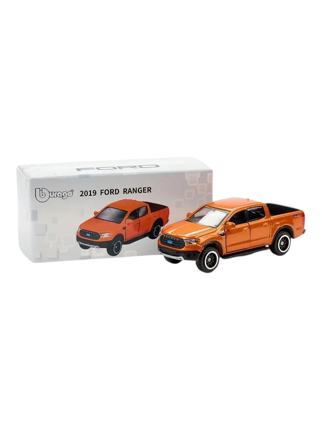 Bburago 2019 Ford Ranger 1:64 Scale