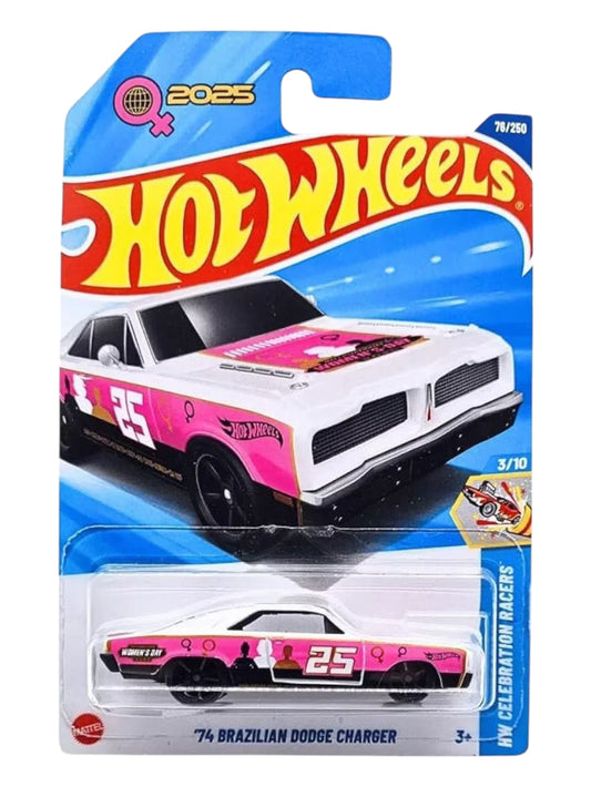Hotwheels '74 Brazilian Dodge charger imported mainline 1:64 Scale
