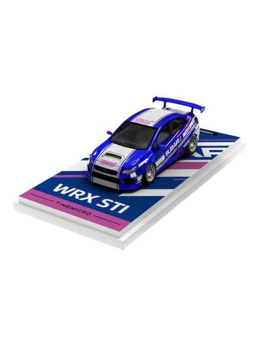 Time Micro Subaru WRX STI 1:64 Scale (With Acrylic Case)