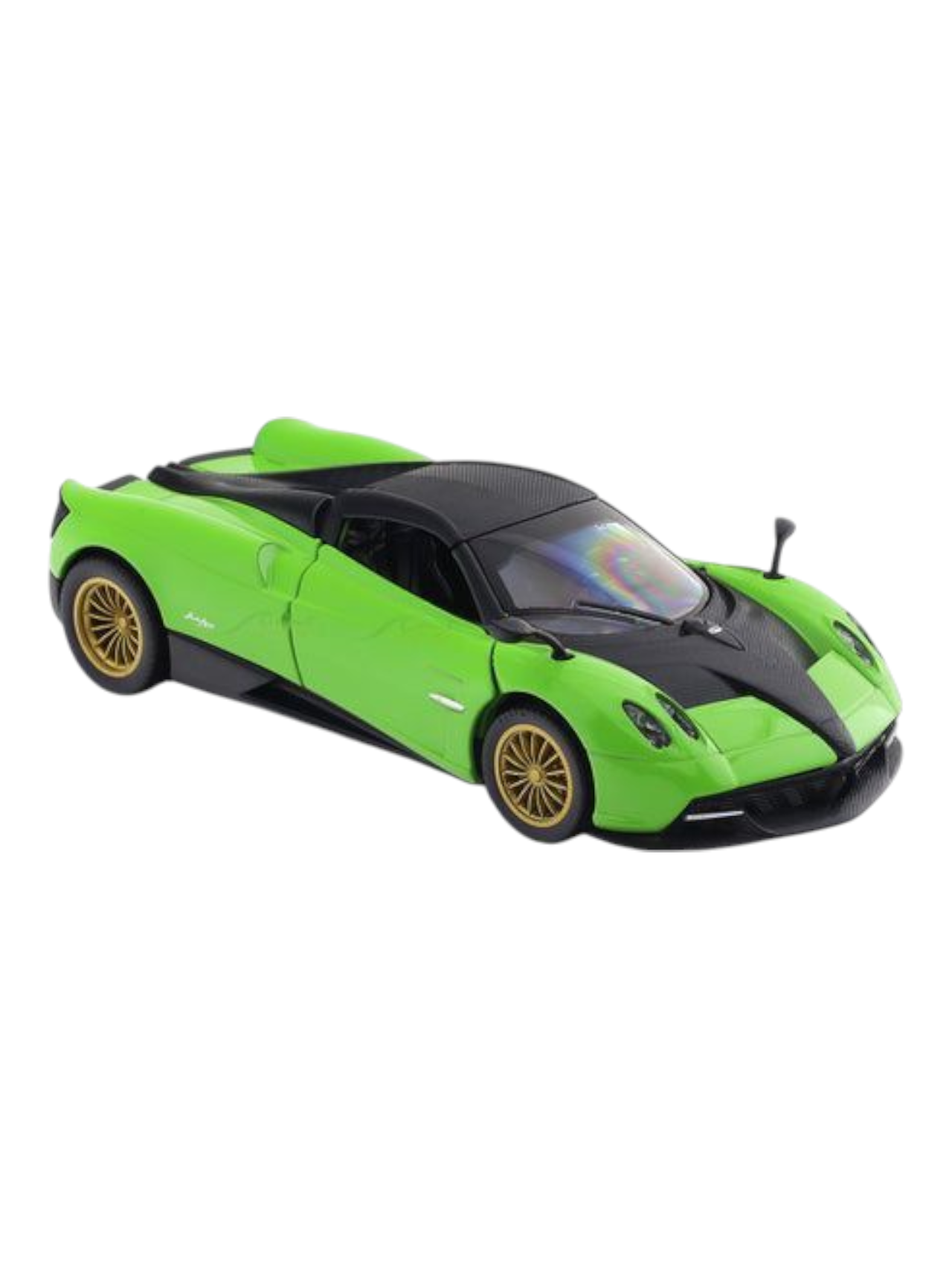MSZ Pagani Huayra Green 1:32 licensed pullback diecast Scale Model car