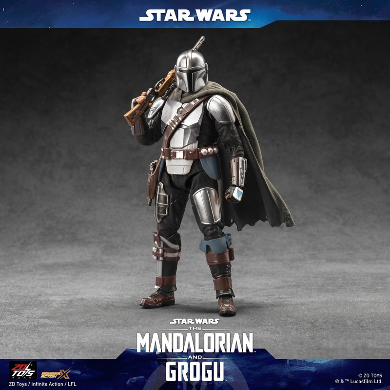 ZD TOYS Star Wars The Mandalorian Din Djarin Action Figure – Premium Collectible Display Model