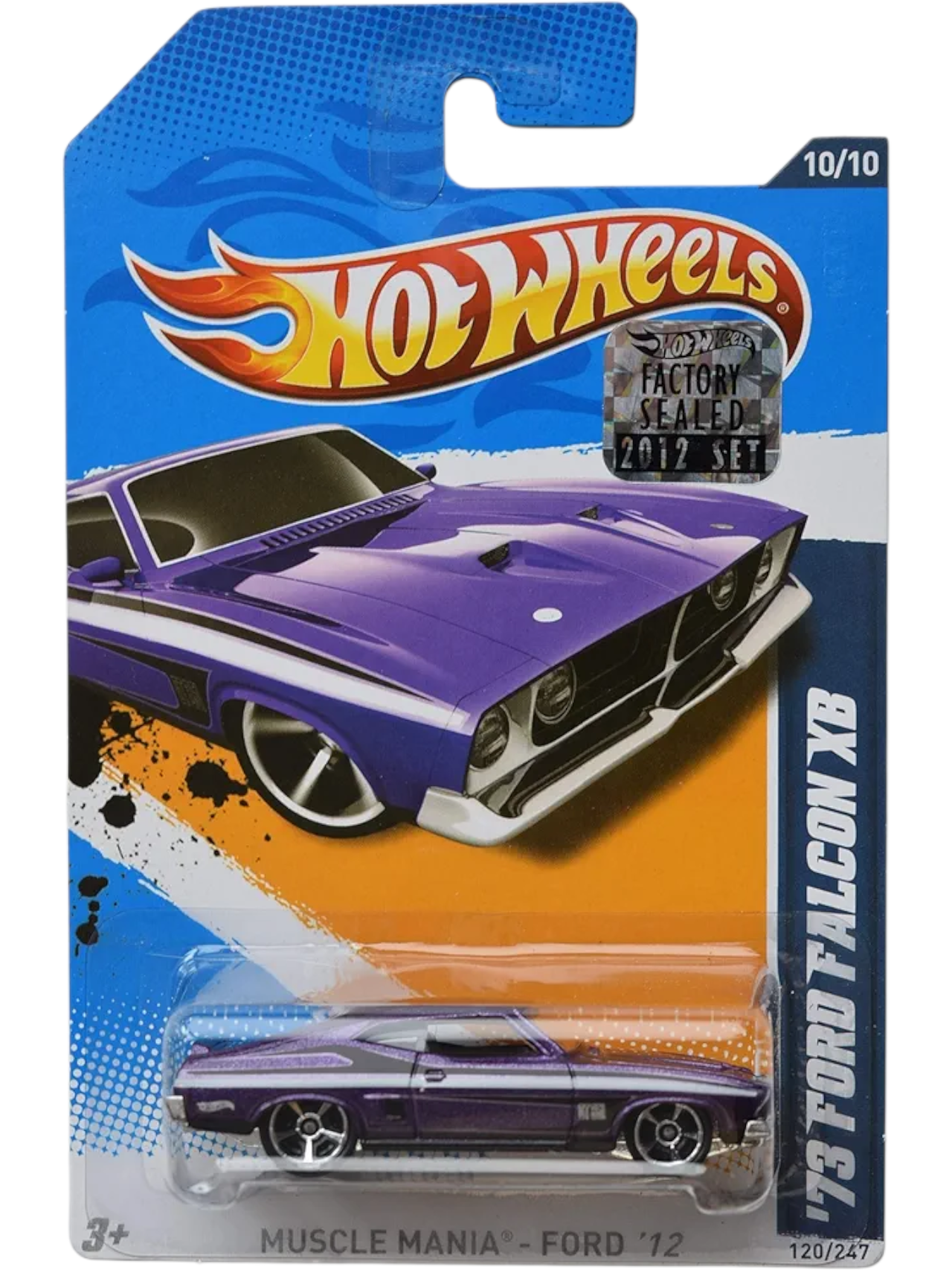 Hotwheels MUSCLE MANIA FORD 12 Imported Mainline 1:64 Scale