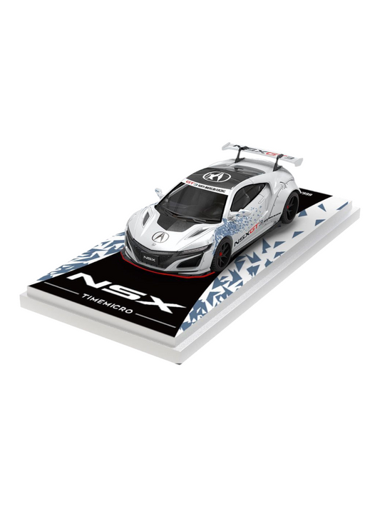 Time Micro Honda NSX Racing Livery 1:64 Scale (With Acrylic Case)